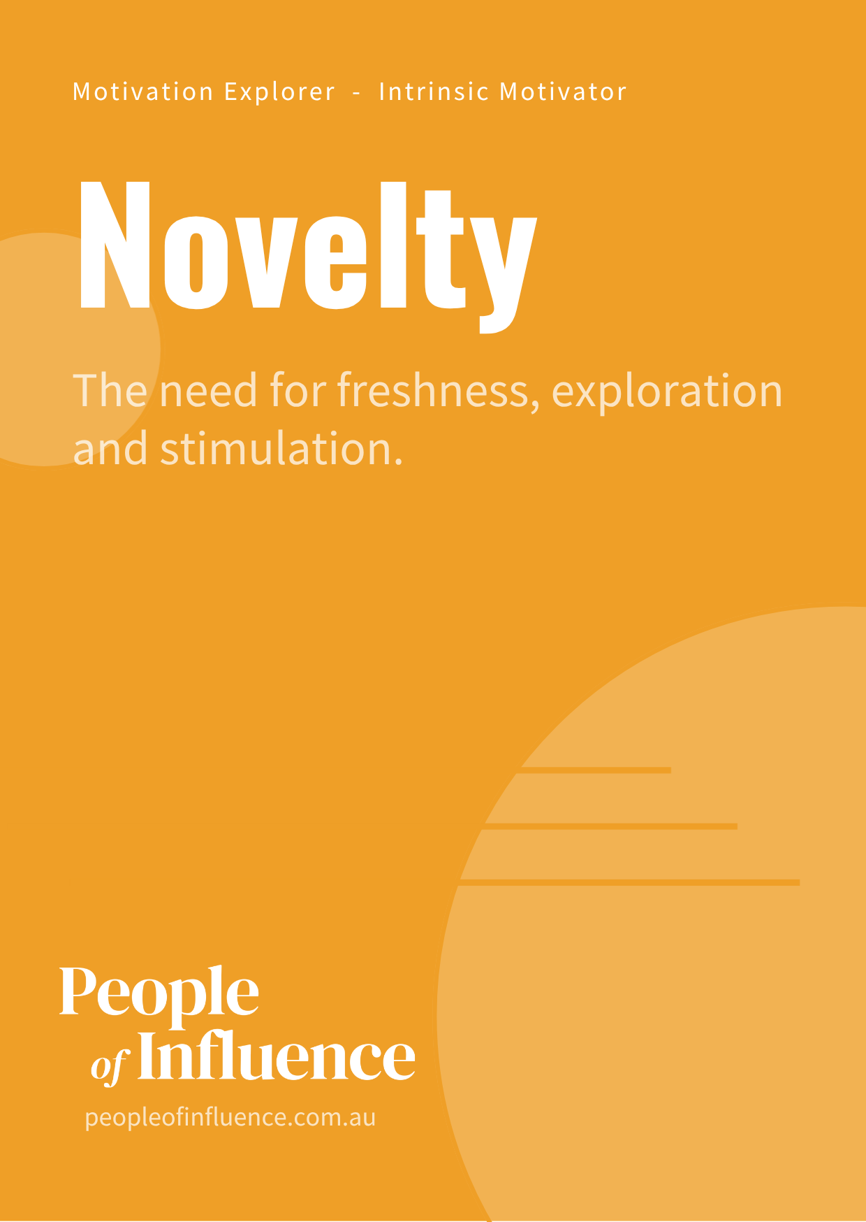 Novelty category card back